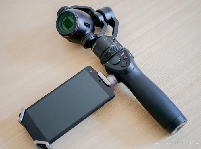 Djis new osmo plus features a zoom lens