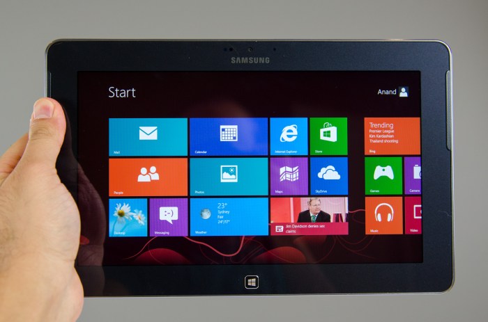 Samsung reportedly has a new windows 10 tablet in the works