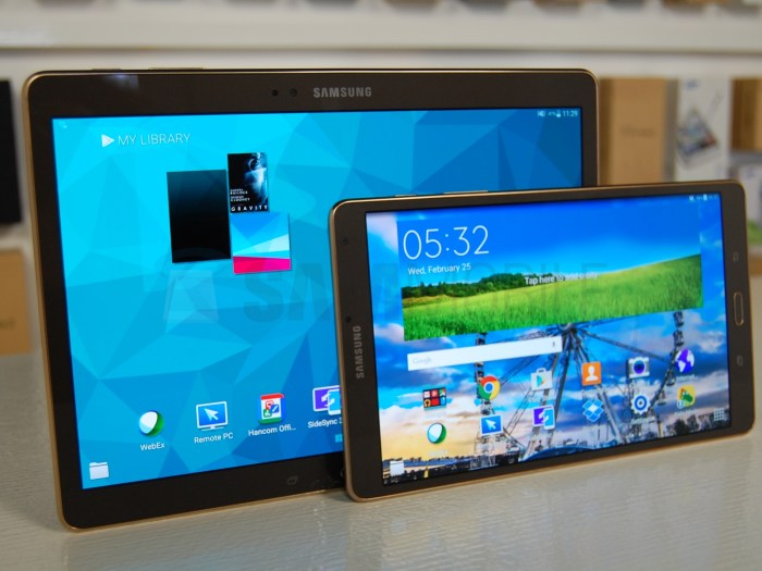 Att releases lollipop for galaxy tab s 10 5