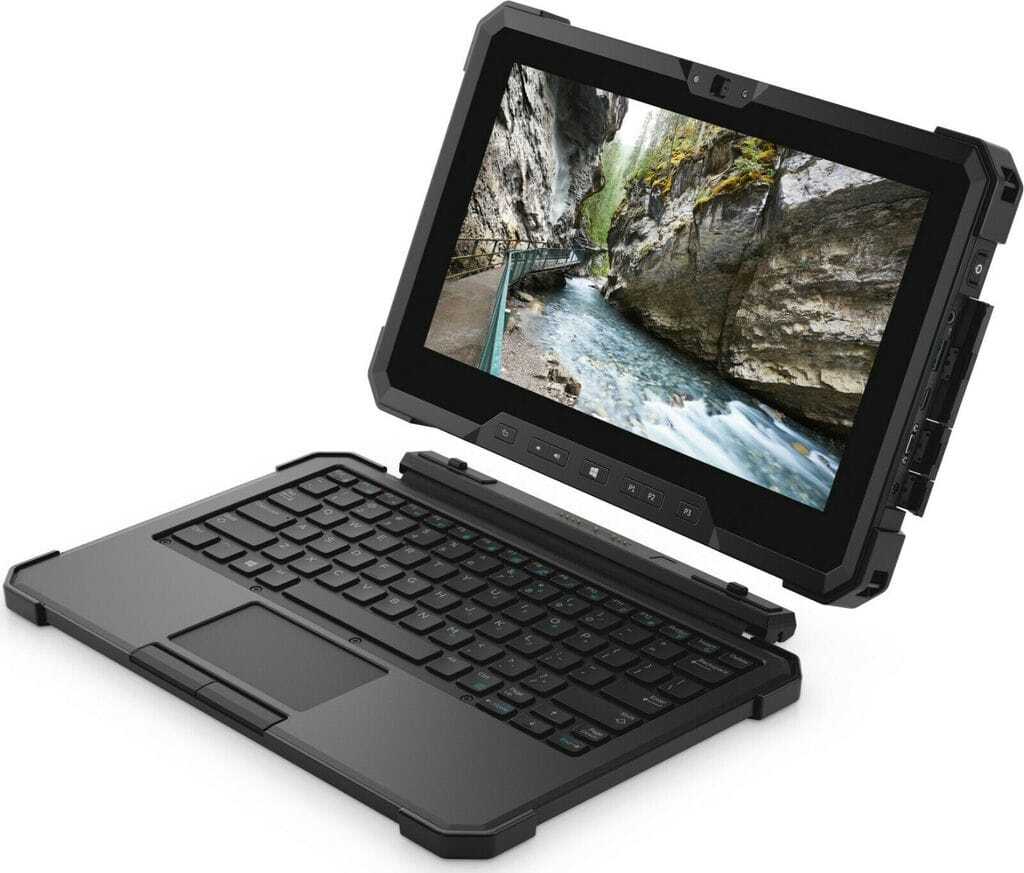 Dell latitude 12 rugged extreme does both tablet and notebook dances