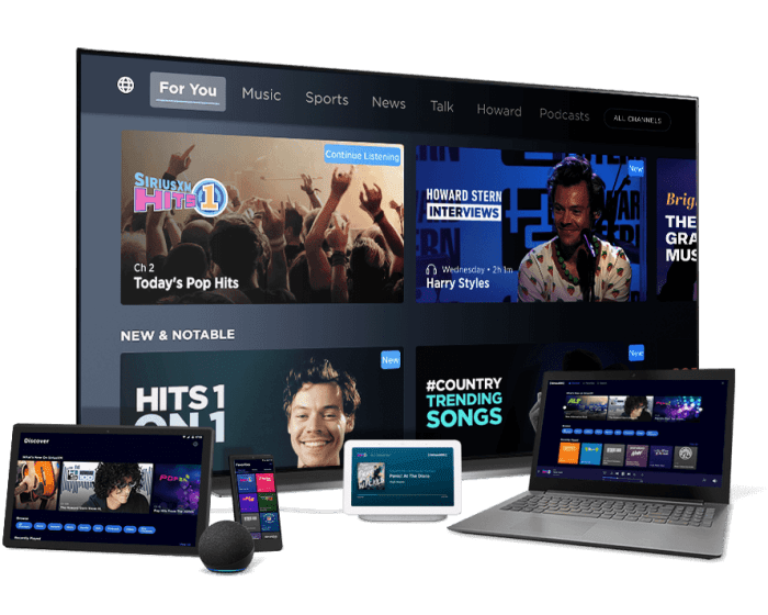 Siriusxm unveils new streaming app set to launch next month