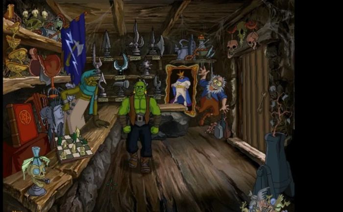 Cancelled warcraft adventure game playable