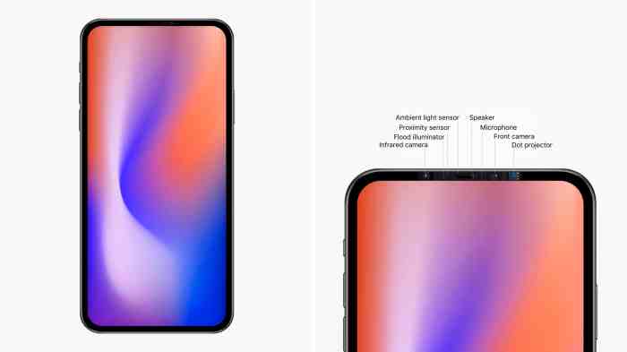 New iphone x app remove its notch