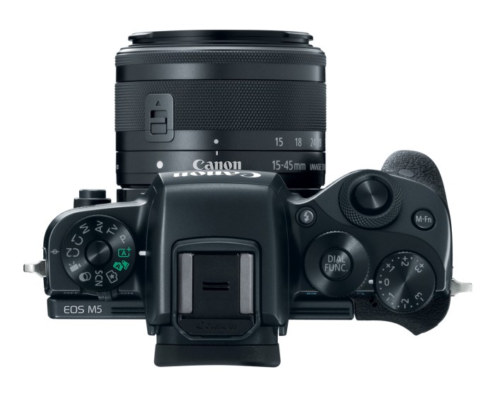 Canon eos m5 officially announced