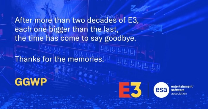 E3 has entertained its last electronic expo