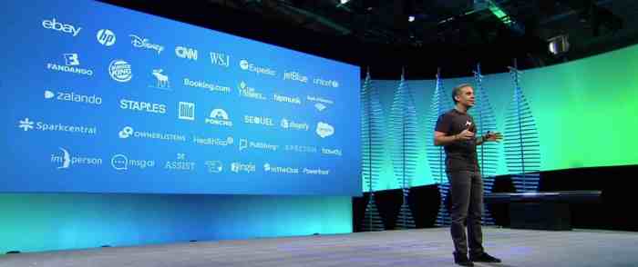 Facebooks f8 app confirms messenger as a platform