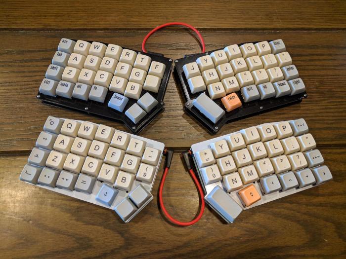 Raise split keyboard competitive gaming