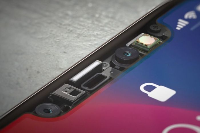 2018 iphones stick with same face id sensors