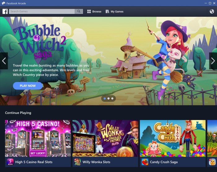 Facebook is developing a desktop gaming platform with unity