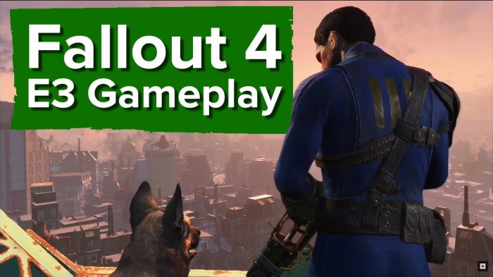 Fallout 4 demo to be shown off behind closed doors at e3