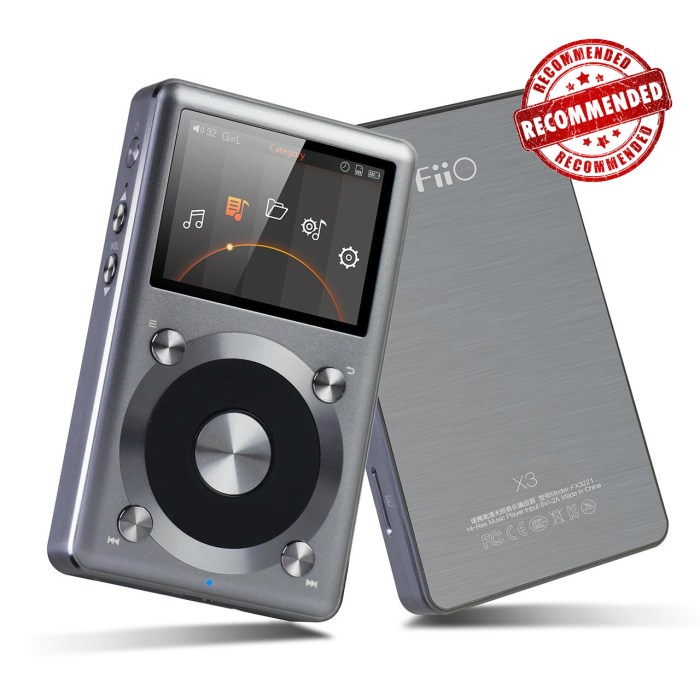 Fiio x3 second gen media player launched for 220