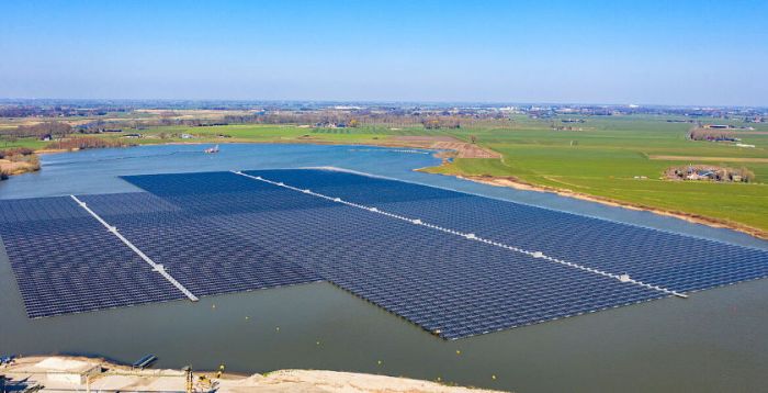 Kyocera reveals floating solar plant