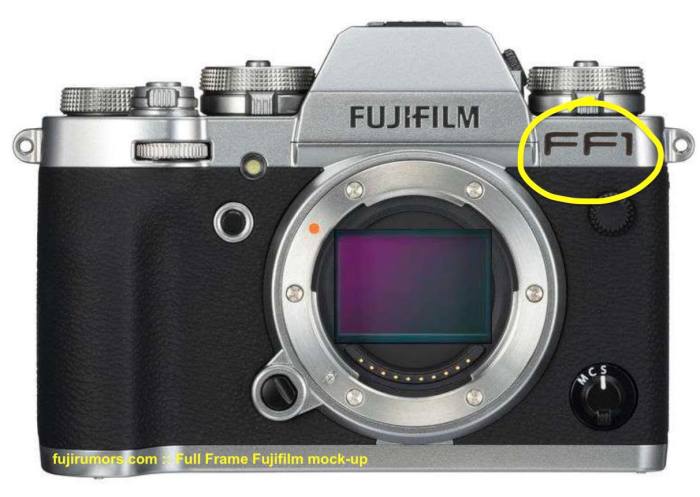 Fujifilm has no plans for a full frame camera