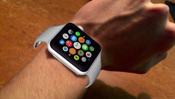 This piece of paper lets you wear a virtual apple watch