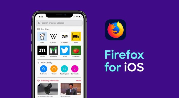 Firefox ios update battery improvement