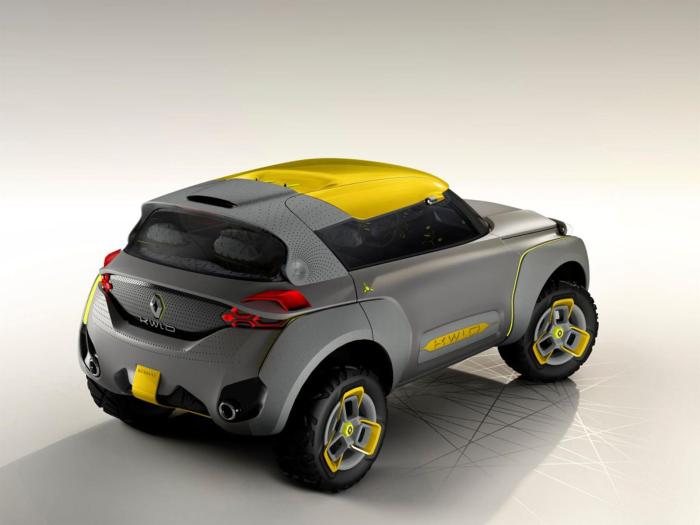 Renaults kwid concept comes with a built in drone