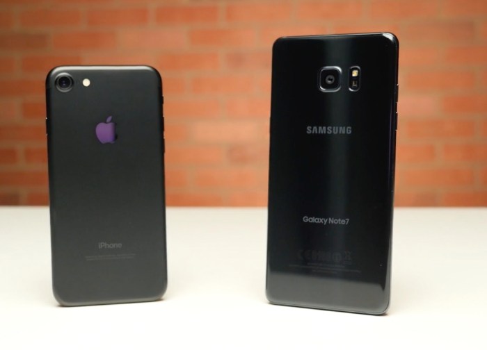 Note 7 rushed to beat iphone 7