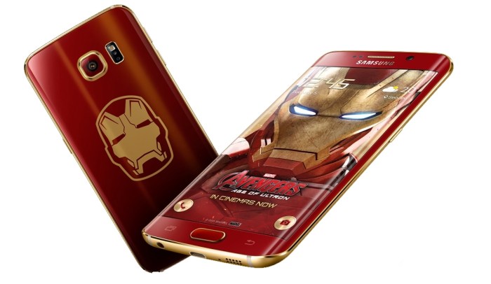 Galaxy s6 edge iron man launch