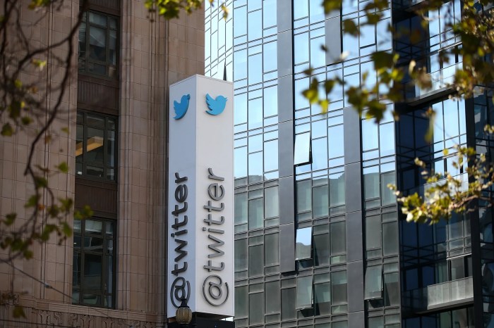 Twitter formal bid google salesforce