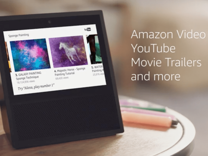 Youtube for amazon echo show back