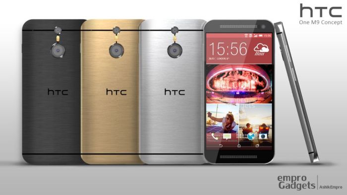 Htc one me9 metal frame leaked out