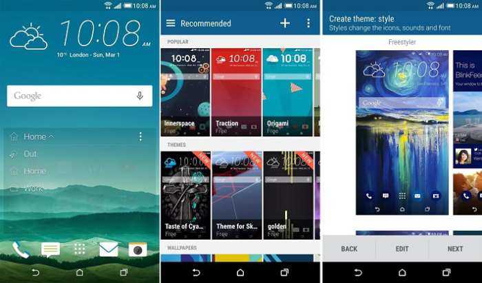 Htc blinkfeed ends up as htc sense home