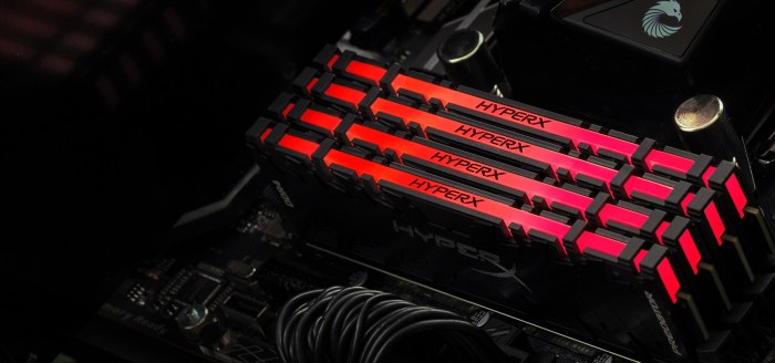 Hyperx predator ram synchronized rgb lighting