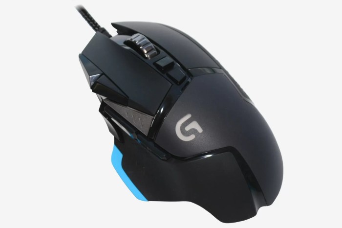 Logitech g502 proteus core gaming mouse revealed