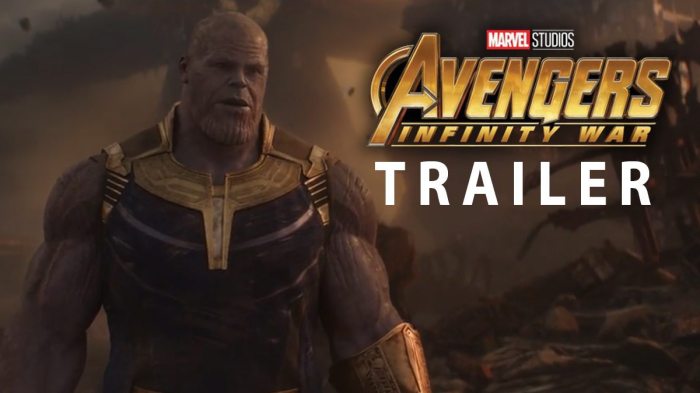 First avengers infinity war trailer