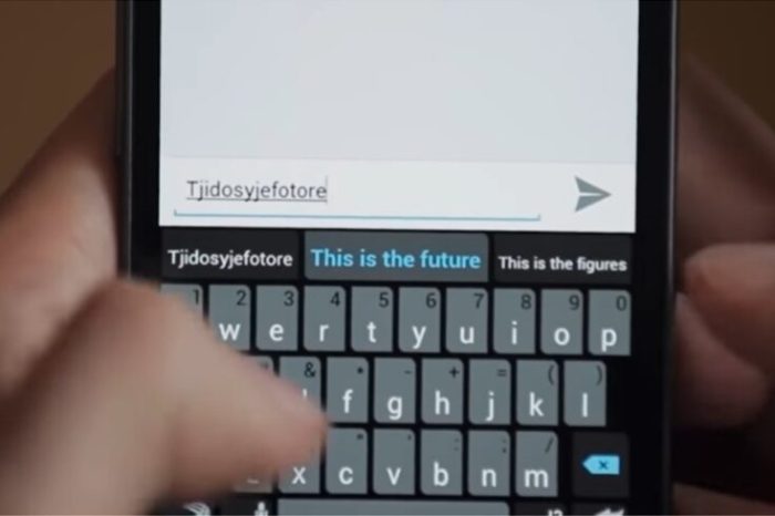 Swiftkey phone number email predictions return