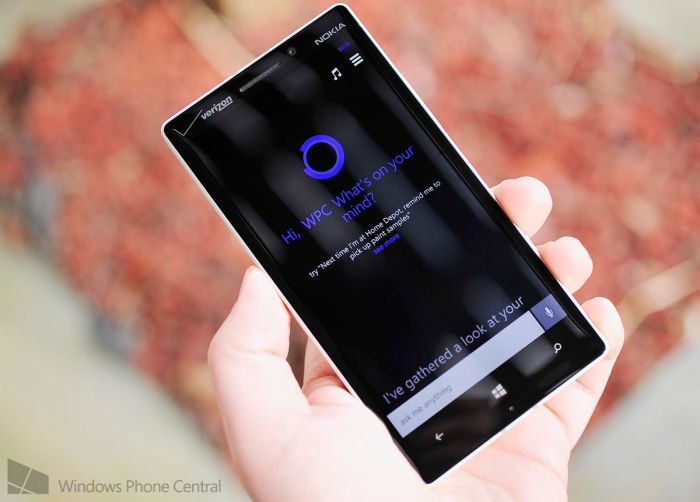 Windows phone 8 1s cortana voice assistant feature is official