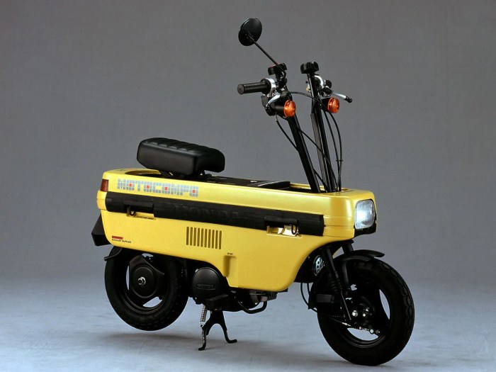 Honda motocompacto e scooter