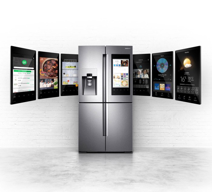 Samsung family hub refrigerator 2018