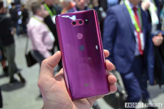 Raspberry rose lg v30 ces 2018