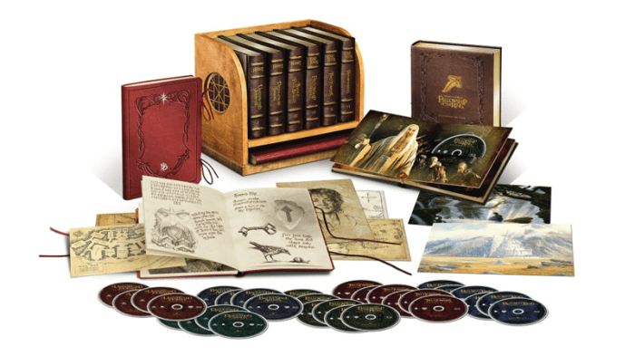 Middle earth blu ray costs 800