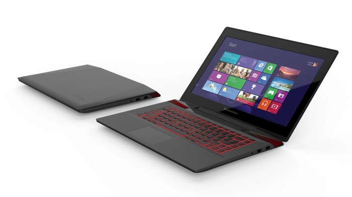 Lenovo y40 and y50 are slimmed down mighty gaming laptops