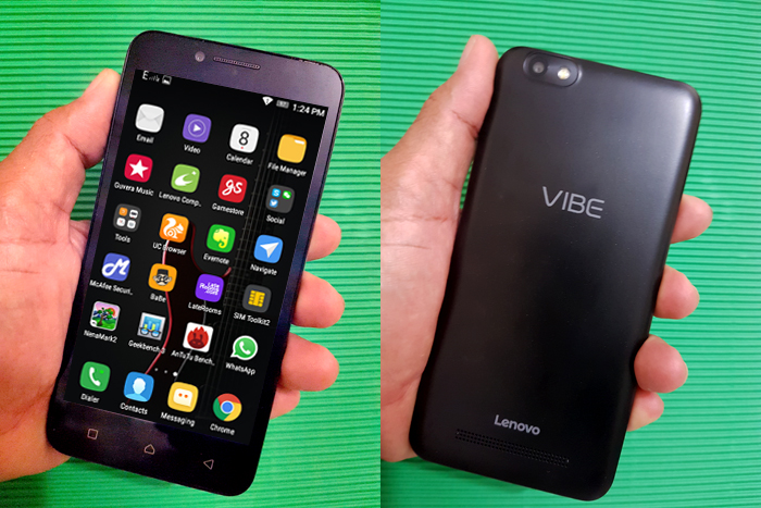 Lenovo vibe c entry level smartphone