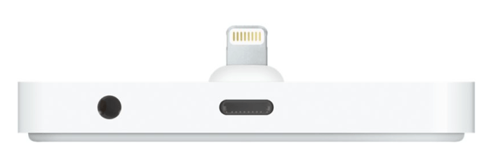 Apple releases a lightning dock for iphone 6 and iphone 6 plus