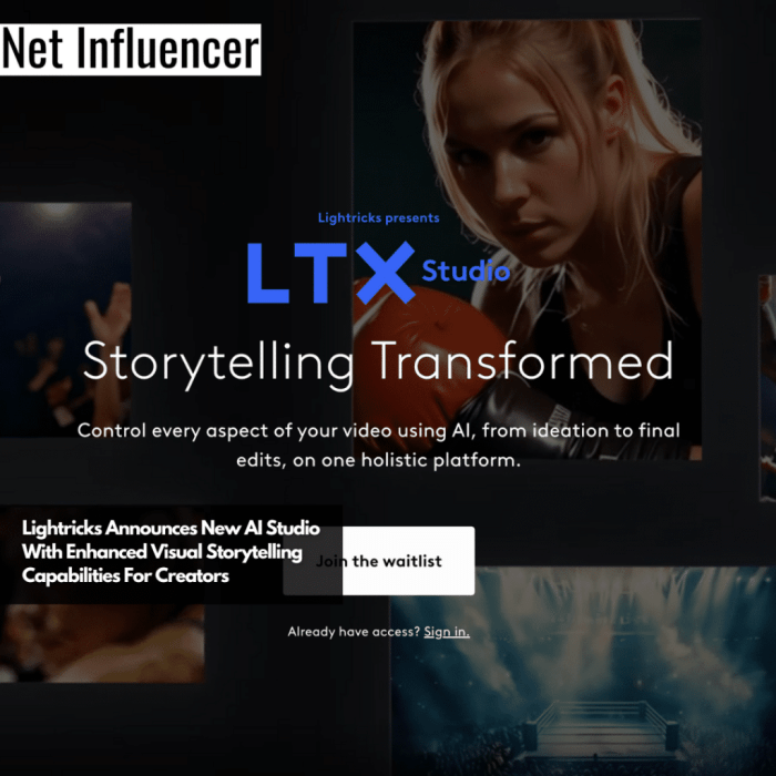 Lightricks announces ai powered filmmaking studio to help creators visualize stories