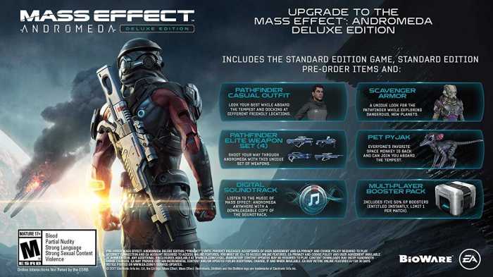 Mass effect andromeda deluxe edition available on ea access