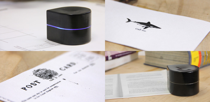 Pocket printer kickstarter project lets you print on the go