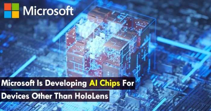 Microsofts hololens ai chip other devices