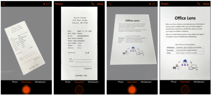 Office lens brings optical character recognition to windows phone