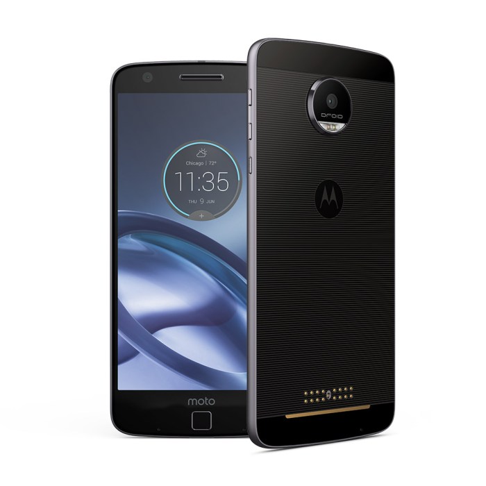 Motorola tricks apple fans moto z droid