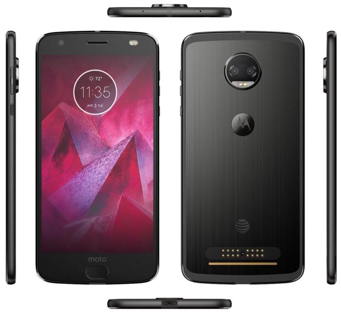 Moto z 2018 announced