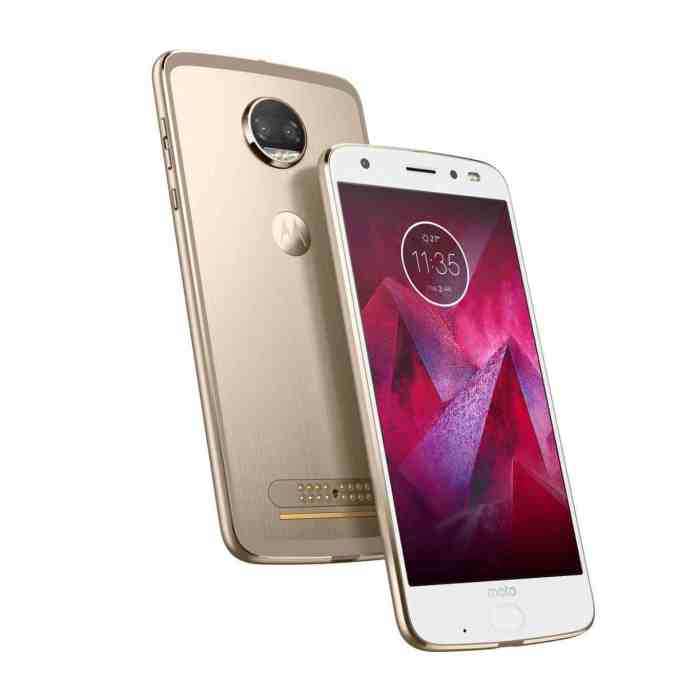 Moto z 2018 announced