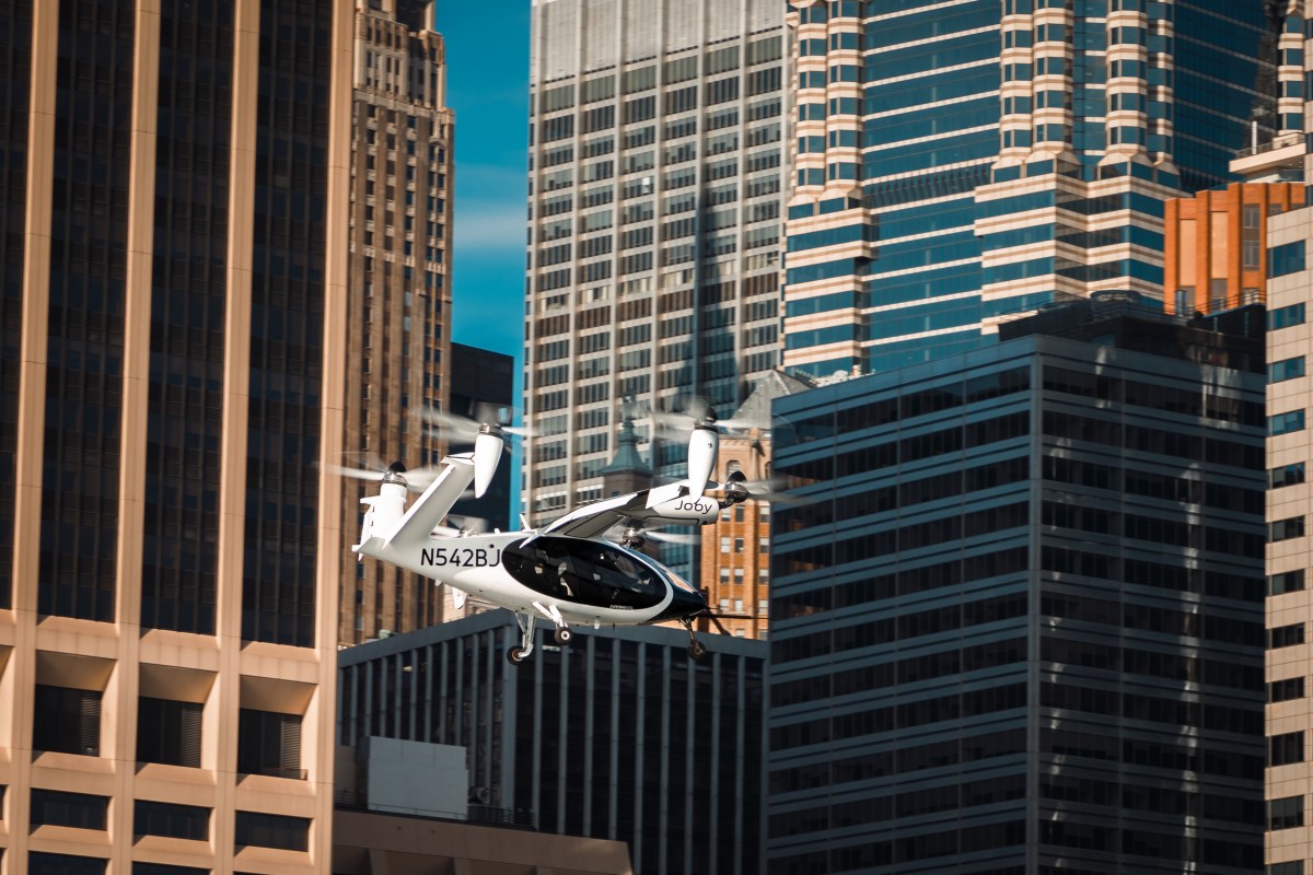 Joby volocopter fly electric air taxis over new york city