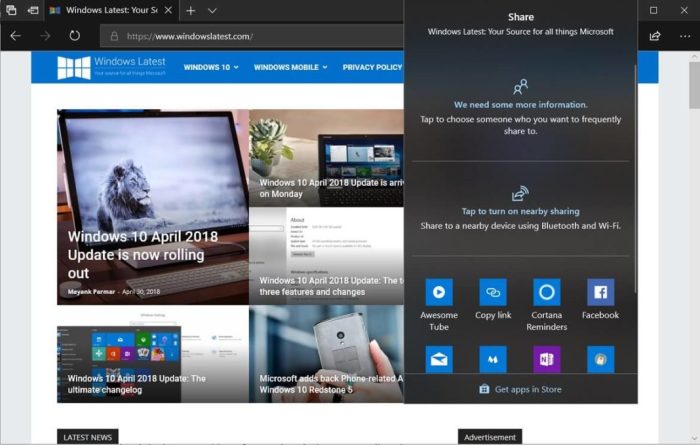 Near share microsofts airdrop counterpart windows 10