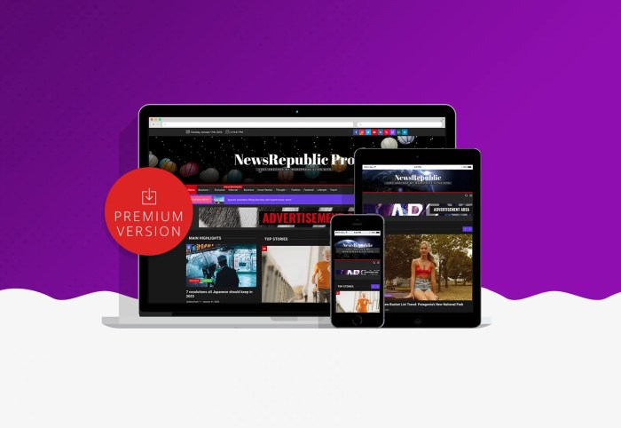 News republic v5 comes with a host of new features