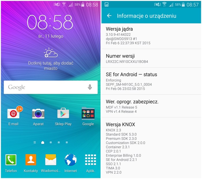 Att galaxy note 4 lollipop update released